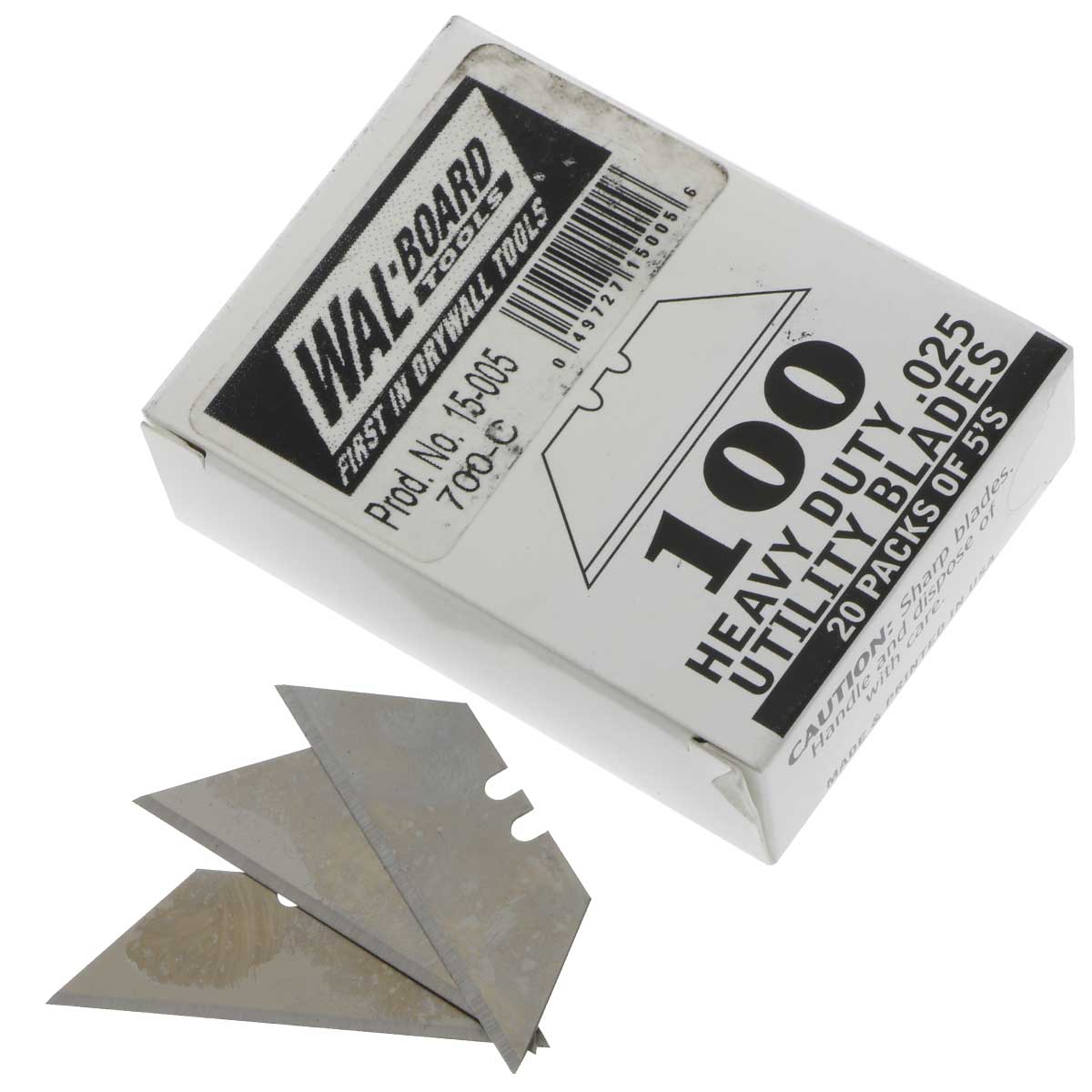 Wal-Board Utility Knife Blades 100